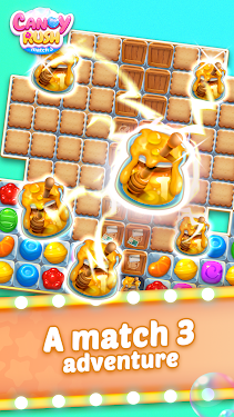 #2. Crazy Candy (Android) By: Sweet Candy Puzzle Games
