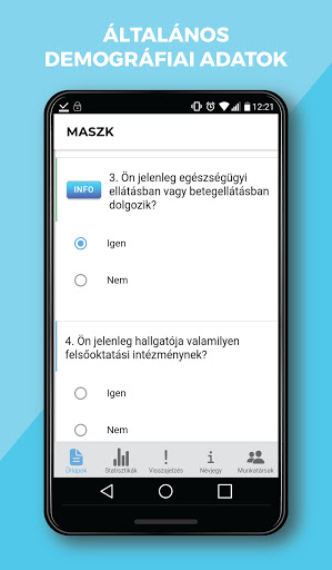 Android application MASZK screenshort