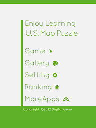 Enjoy Learning U.S. Map Puzzle