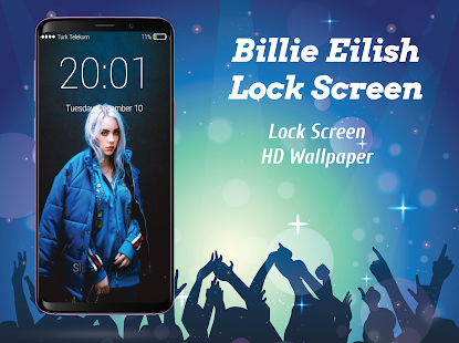 Billie Eilish Lock Screen