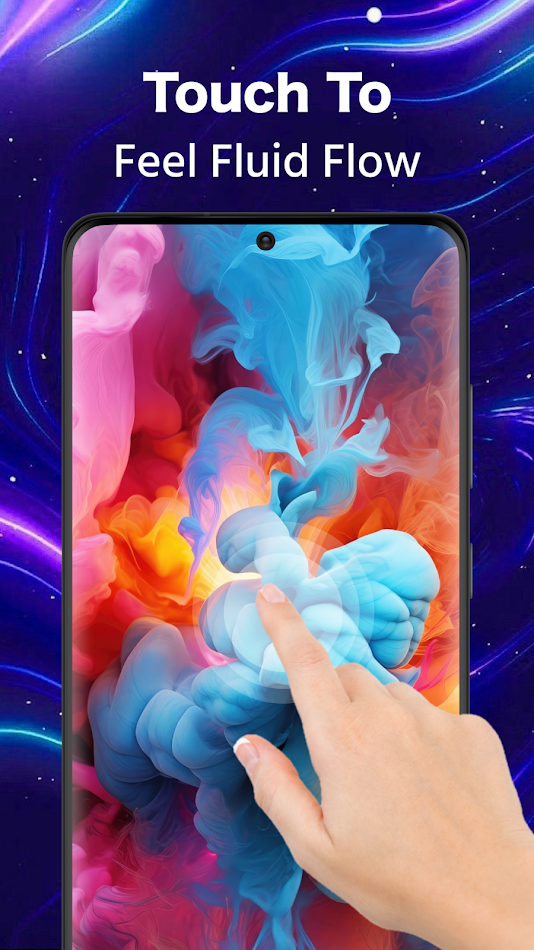 #3. Fluid Wallpaper: Magic Fluids (Android) Με: BlackCat Studio Inc
