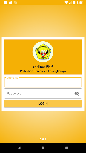Android application eOffice Poltekkes Kemenkes Pal screenshort
