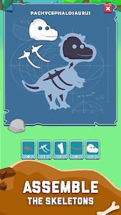 Dino Zoo: Fossil Digging Game