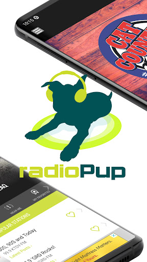 Screenshot of radioPup: Live & Local Radio