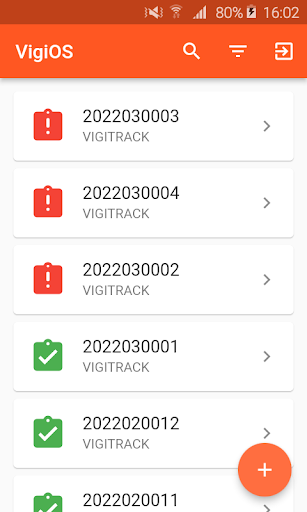 VigiOS Screen 2