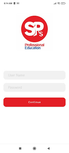 Professional Education Screen 2