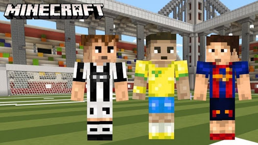 Captura de Pantalla 19 Fútbol Minecraft mods & addons android
