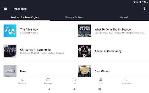 Screenshot of Fully Alive App