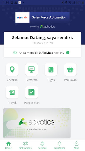 App screenshot