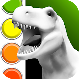 Dinosaurs 3D Coloring Book icon