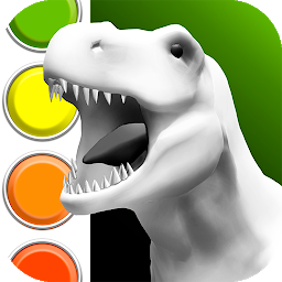 Hình ảnh biểu tượng của Dinosaurs 3D Coloring Book
