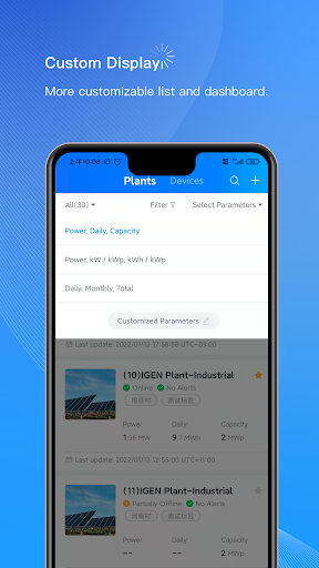 Screenshot of SOLARMAN Business