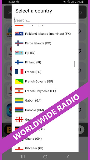 Radio Online: Global 24/7 FM Screen 3