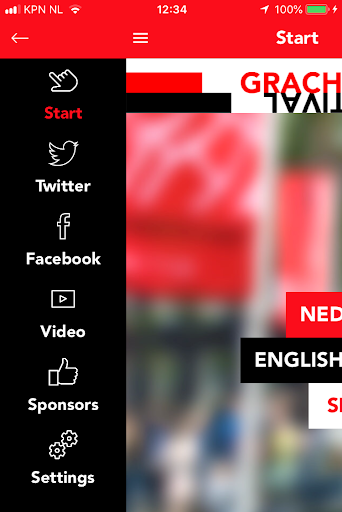 Android application Grachtenfestival screenshort