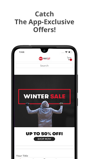 Android application WayUp Sports screenshort