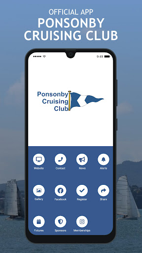 Android application Ponsonby Cruising Club screenshort