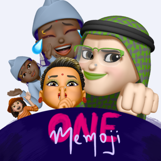 One Memoji - Girl logo