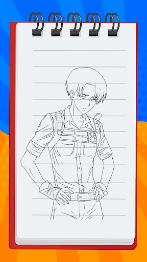 Android application How to Draw Eren Jaeger screenshort