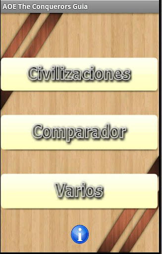 Android application AOE 2 La guia screenshort