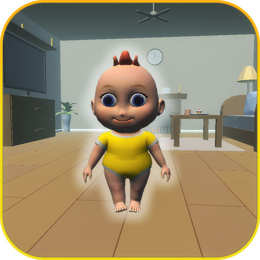 Yellow Baby Fall Flat