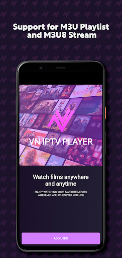 Android application VN IPTV Player screenshort