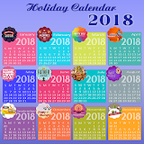 Holiday Calendar 2018 : Calendar 2017-18 icon