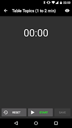 Simple Speech Timer