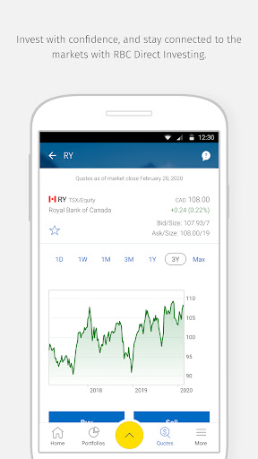 RBC Mobile Screen 2