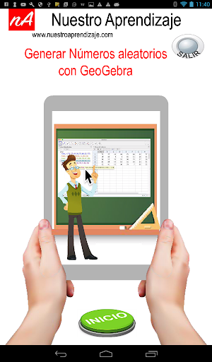 Android application Generar números aleatorios con screenshort