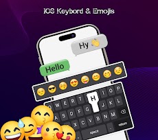 iPhone Keyboard iOS Emojisのおすすめ画像1