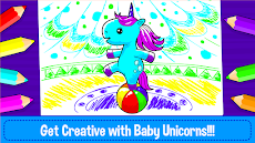 Unicorn Coloring Book & Baby Games for Girlsのおすすめ画像4