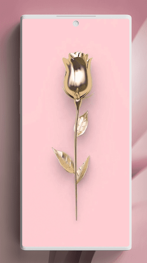 Screenshot of Rose Gold Wallpapers