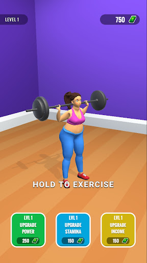 Android application Get Fit screenshort