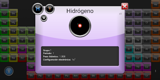 Screenshot 3 Tabla Periódica 2020 - Interac android