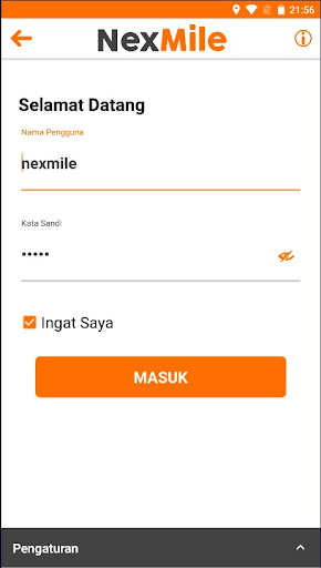 NexMile Screen 2