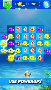 Fish Puzzle Match 3 Brain Game