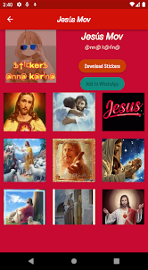 Jesús Stickers