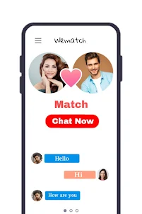 WeMatch : Dating App Chat