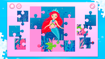 Mermaid Puzzles for Kids