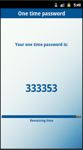 Android application Glow OTP screenshort