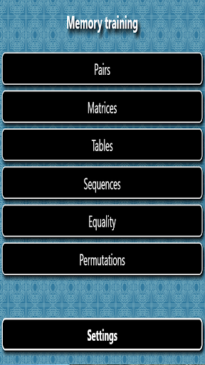 Android application MemoryUp screenshort