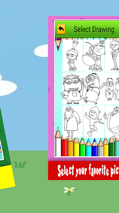 Minnionne's Coloring Book - Screenshot 2