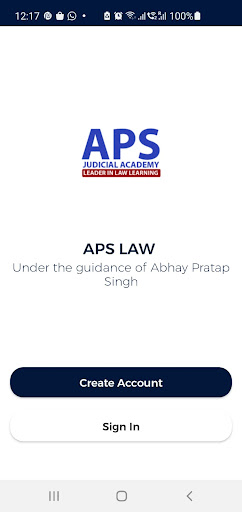 APS LAW Screen 3