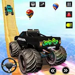 Cover Image of Download Flying Monster Truck Racing 3D  APK