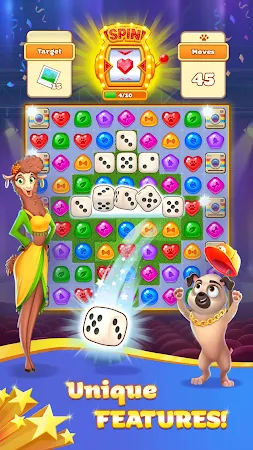 Game screenshot Super Pug Story Match 3 puzzle hack