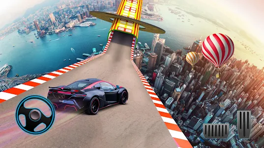 Crazy Ramp Stunts: Car Games