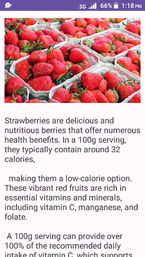 Food Nutrition Information