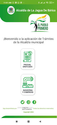 Android application Trami App La Jagua De Ibirico screenshort