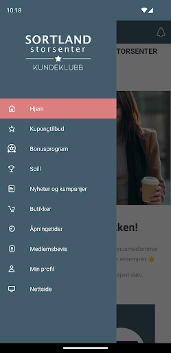 Android application Sortland Storsenter screenshort