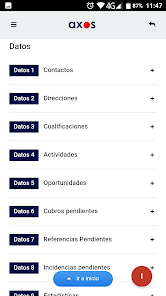 Captura 4 ERP Axos Visual android